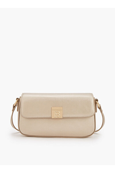 Flora Bella by Shoexpress Solid Crossbody Bag with Magnetic Clasp Closure