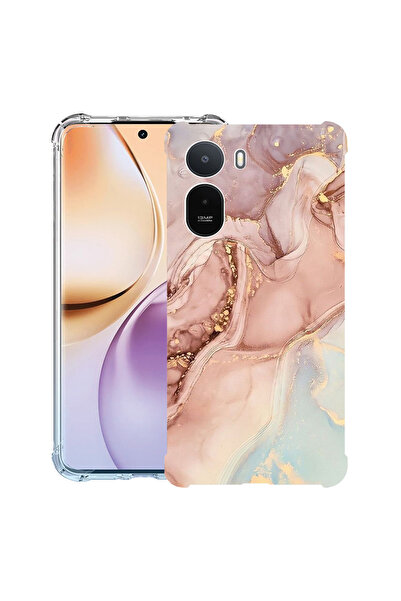 bestcase ®   Husă Antișoc pentru Xiaomi Redmi A7 Pro, Marmură Roz, 3145728 AS...