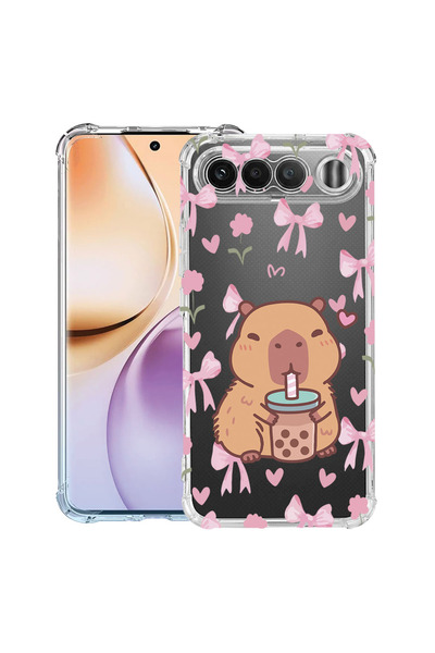 bestcase ®   Husă Antișoc pentru Realme 16, Desen animat drăguț cu capibara, ...