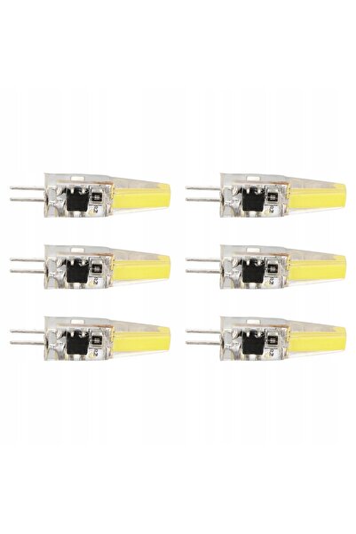 NO BRAND 6 bucăți Bec LED G4 500lm 6W Alb rece 6500K