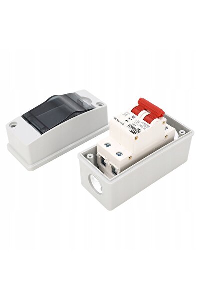 NO BRAND 1000V 63A Cutie de joncțiune și comutare pentru panouri solare DC IP65