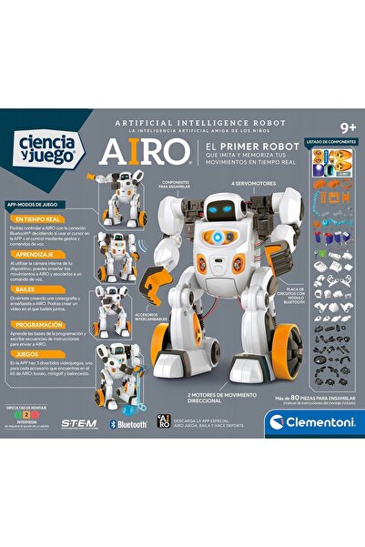 NO BRAND Robot educațional Airo cu inteligență artificială, control vocal și ...
