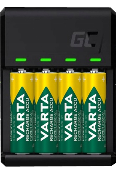 NO BRAND Set - încărcător gc vitalcharger + 4 baterii reîncărcabile Varta AA ...