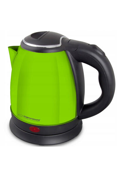 ESPERANZA Fierbător electric 1.0 L Verde Oțel inoxidabil