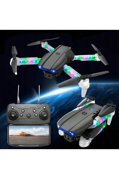 NO BRAND Dronă cu cameră, pliabilă, cu lumină și Wi-Fi
