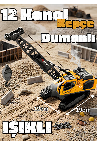 Boratila Toys 2.4Ghz 12 Kanal Işıklı Müzikli Demo Modlu Buharlı Uzaktan Kuman...