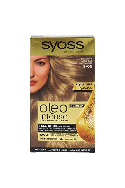 Syoss Vopsea pentru Par, Syoss, Oleo 8/05 Beige Blond