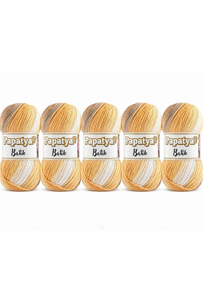 Lady Yarn Papatya Batik Akrilik 5'li Paket 554-20
