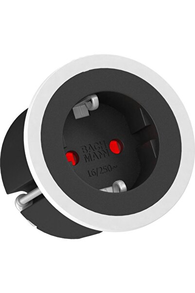 Bachmann PIX 1s Built-in Power Strip, 2 m Cord + Mountable Plug