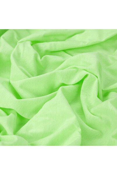 NO BRAND Cearșaf de pat impermeabil 180X200 Verde jerseu