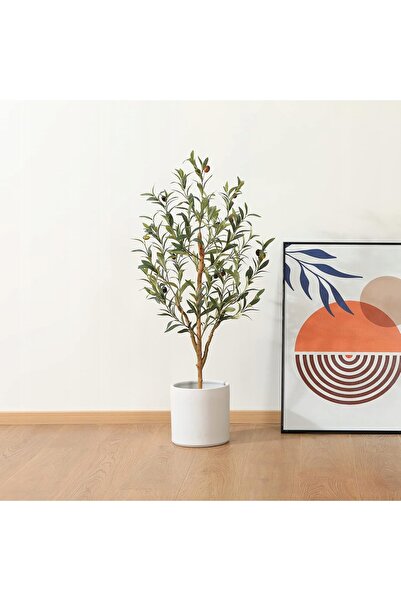 NO BRAND Măslin artificial de 90cm, realist, decorațiune pentru living