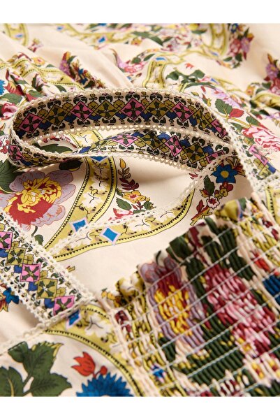 NO BRAND Rochie multicoloră cu bretele, imprimată, cu imperfecțiuni, mărimea ...