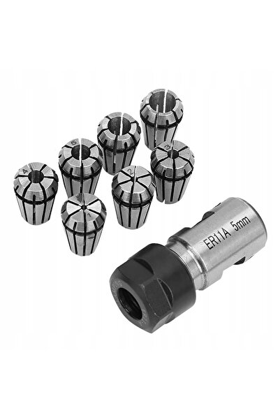NO BRAND Collet ER11 Fi 1-7mm de precizie CNC, set de 7 bucăți