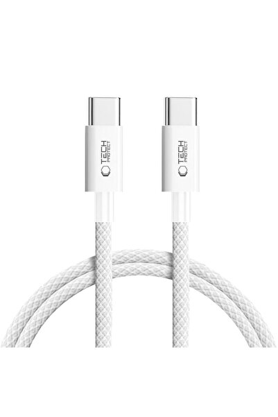 Tech-Protect Cablu USB-C Ultraboost Lite pentru telefon și laptop PD 60W 3A 1...