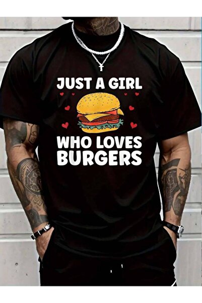799 100% Cotton Funny Burger Art For Girl Women Hamburger Cheeseburger Lover ...