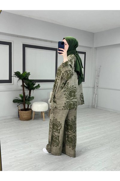 Butik Kardelen Botanica Keten Takım