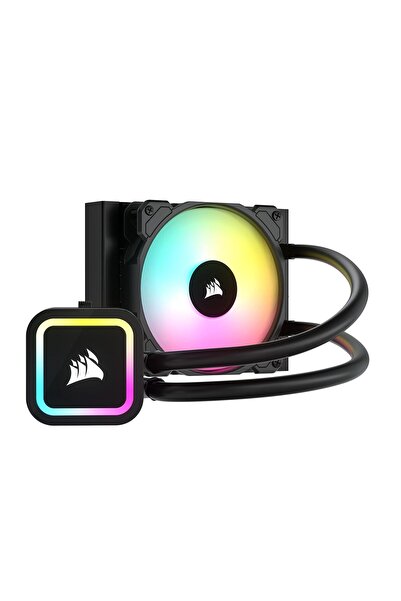 Corsair iCUE H150i RGB ELITE Processor Allinone liquid cooler 12 cm Black 1 p...