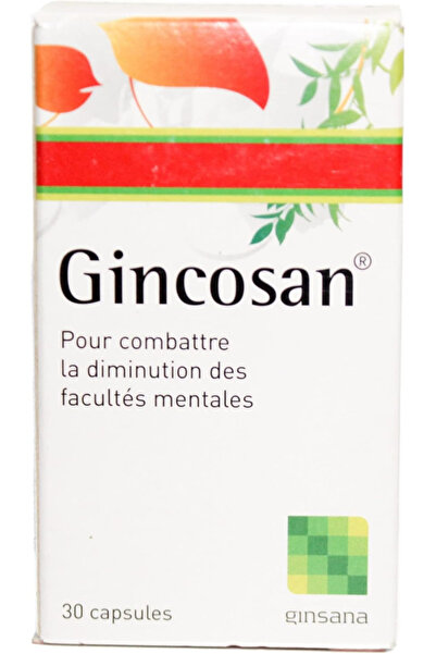 Ginsana Gincosan Capsules 30S
