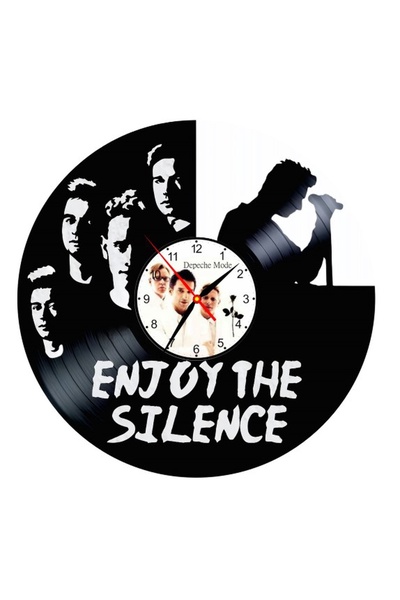 OEM Depeche Mode Wall Clock, Handmade, Double Laminated Dial, from Recycled V...