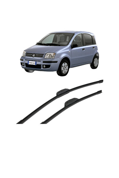 Bosch Σετ υαλοκαθαριστήρων αυτοκινήτου FIAT PANDA (169) 2003-2013, για παρμπρ...