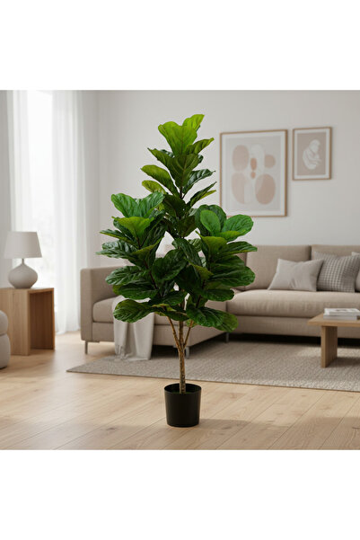 Alessandro DESIGN Decoratiune Smochin, Plastic, 3 brate, 160 cm, Verde