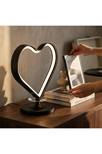 TT AYDINLATMA Tt901-Ml-Elk-Sy (with Yellow Light Led) Electric Heart Model Cr...