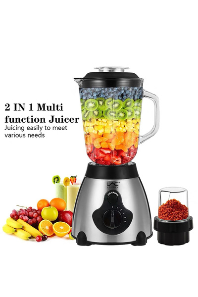 Generic Brand Three-in-One Kitchen Blender, 1.5-liter capacity container, sta...