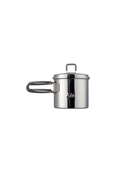 Esbit Σκεύος Μαγειρέματος Camping Pot With Lid Hanger 625ml Stainless Steel (...