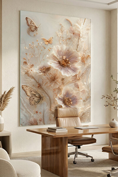 ARTAGE Glass Table Wall Decoration (Unbreakable) - Home Office Decorative Ite...