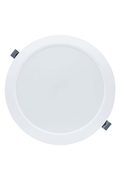Duravel 20W Super Bright LED Round Recessed Ceiling Panel Light, 9 inch, Ultr...