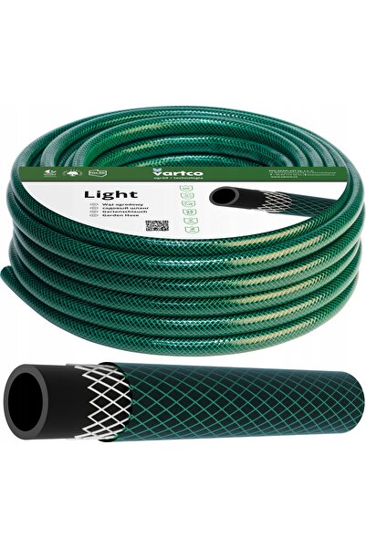 Vartco Furtun flexibil de grădină 30m 1' Ușor 3 straturi Rezistent la UV 20 bar