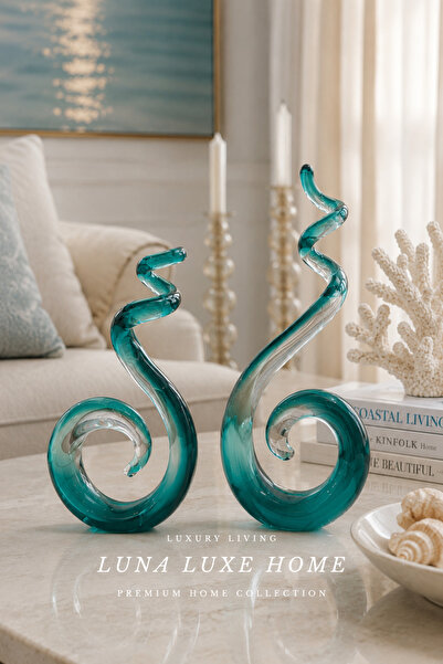 Luna Luxe Home Maris Riviera Collection | Marea Tide • Dekoratif İkili Premiu...