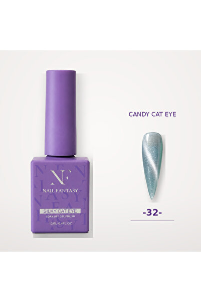 NAIL FANTASY CANDY CAT EYE KEDİ GÖZÜ KALICI OJE 12 ML NO:032 | RUSYA'DAN İTHAL | ORİJİNAL