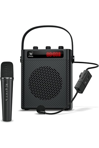 Generic Brand S95 Voice Amplifier Wireless Microphone – Rechargeable Handheld...