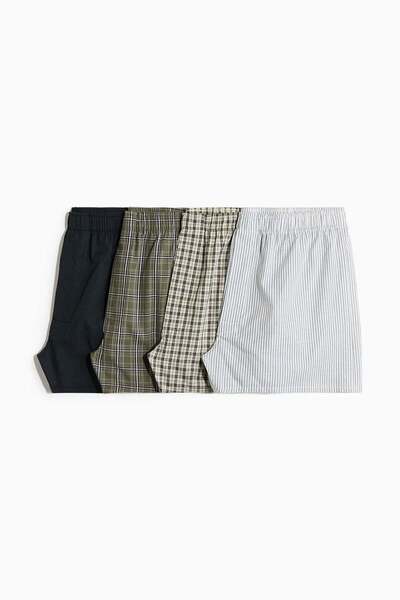H&M 4-pack woven boxer shorts