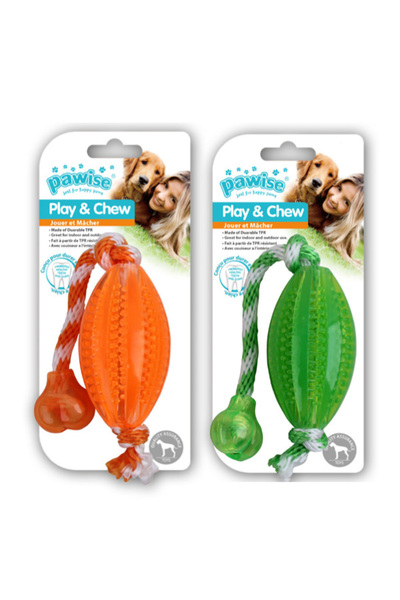 Pawise Concepta Napping Toy Drawstring Rugby Ball (235805) 40 cm