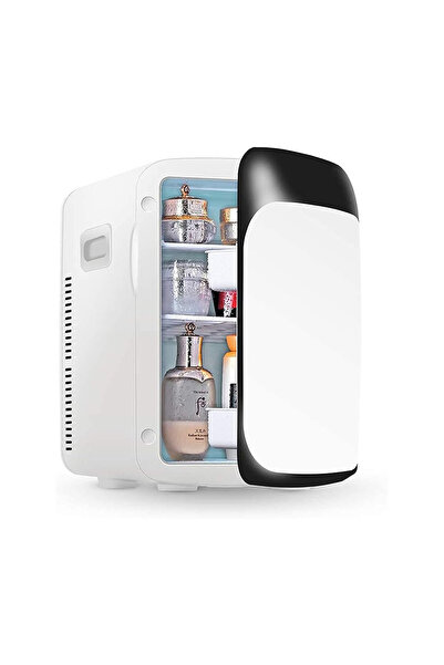 Generic Brand 10L Portable Mini Fridge Cooler & Warmer for Bedroom, Car, Offi...