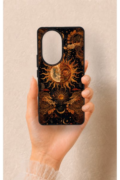 Vip Case Honor 200 Pro 5g Compatible Mystic Sun Pattern Silicone Case