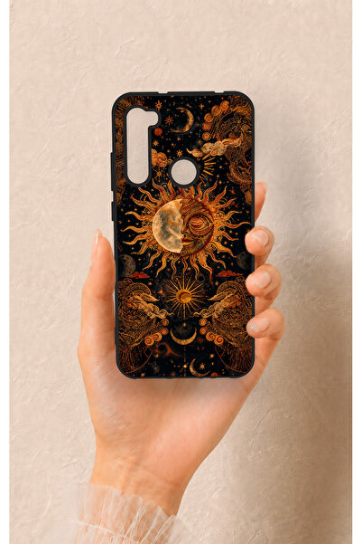Vip Case Redmi Note 8 Uyumlu Mistik Güneş Desenli Silikon Kılıf