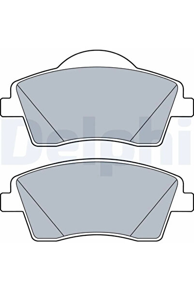 DELPHİ Set Placute Frana Frana Disc Volvo XC40 Volvo Asia XC40 2017-2023