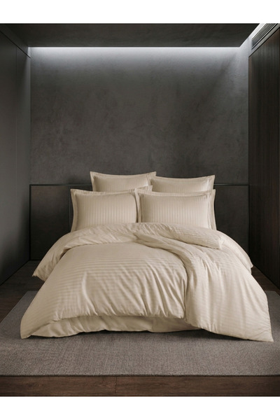Ghaiboba Luxury Brushed Hotel Bedding 5 Pieces Set - Twin Size - Multi-Color