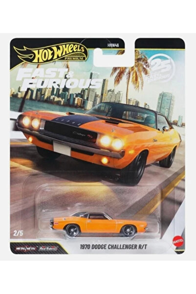 HOT WHEELS Premium Fast & Furious 25 Years 1970 Dodge Challenger R/T
