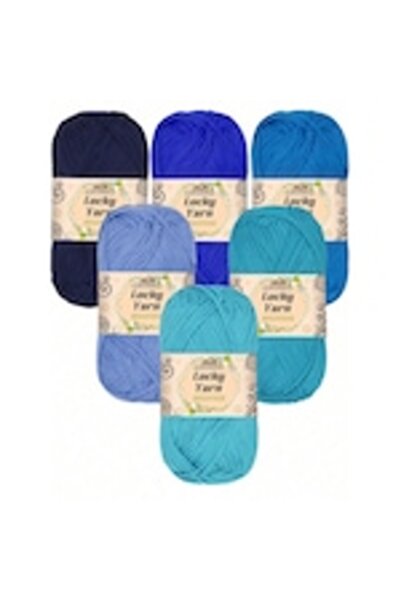 OEM Fire acrilice, 4 straturi, pentru tricotat si crosetat, multicolor, set 6...
