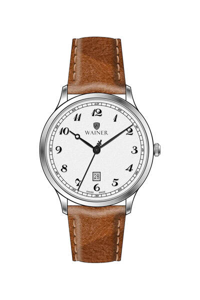 Wainer 39 mm Quartz Saat WA.12001-A