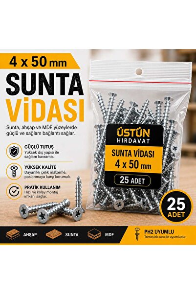 Genel Markalar SUNTA VİDASI 4X50