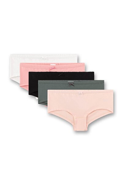 Sanetta Mädchen Hipster, 5er Pack - Teens, Cutbriefs, Single Jersey, Baumwoll...