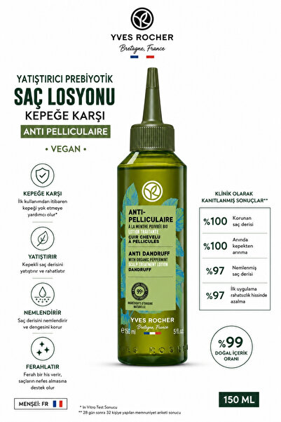 Yves Rocher End Dandruff, and Say Goodbye to Discomfort: Soothing Prebiotic H...