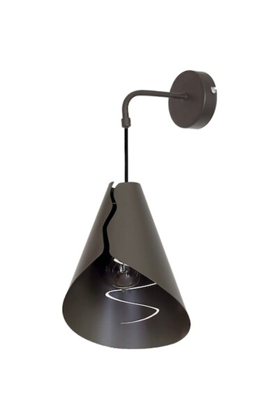 Klausen Aplică de perete Tinkler Ap1 gri, Gri, KL 6505, E27, 1x11 W