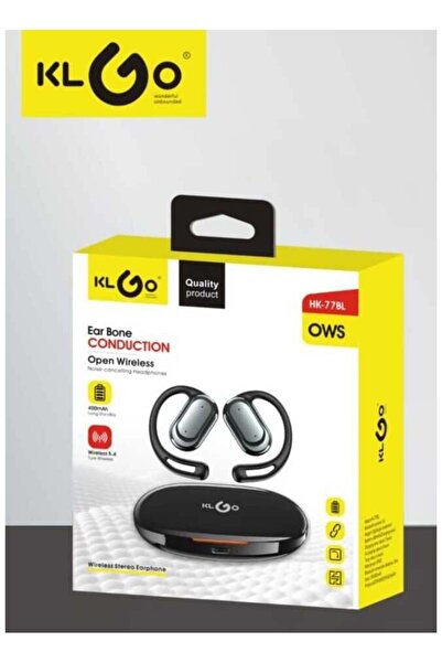 klgo HK 77BL Wireless Stereo Earbuds Noise Cancelling Microphone Bluetooth