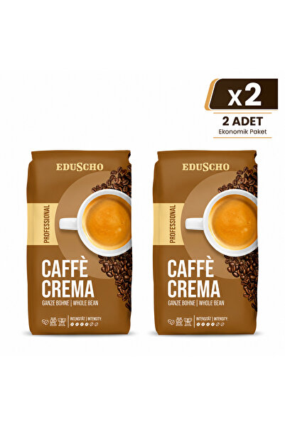 Tchibo Eduscho Caffe Crema Çekirdek Kahve 1000 gr 2 Adet